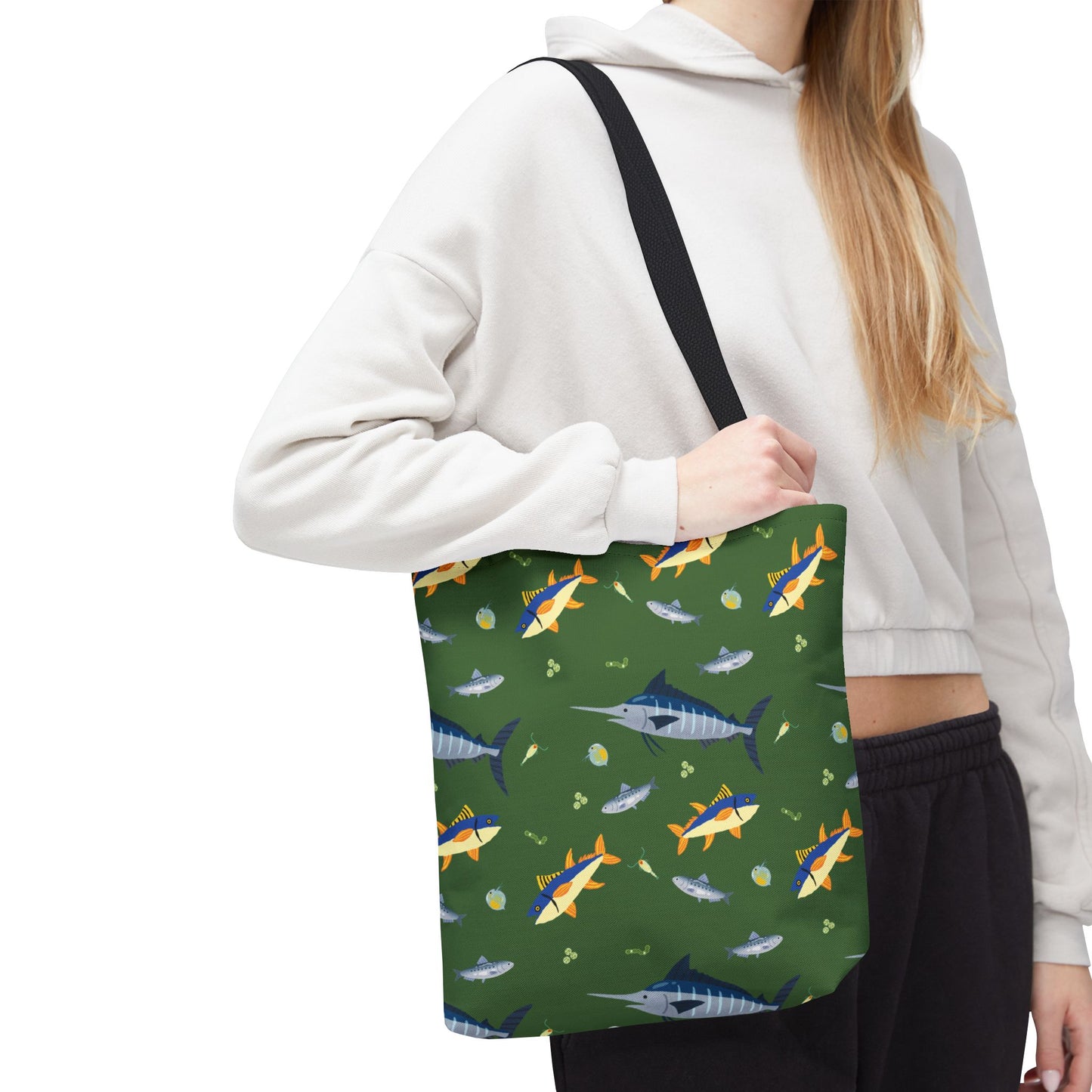Marine Food Chain Tote Bag