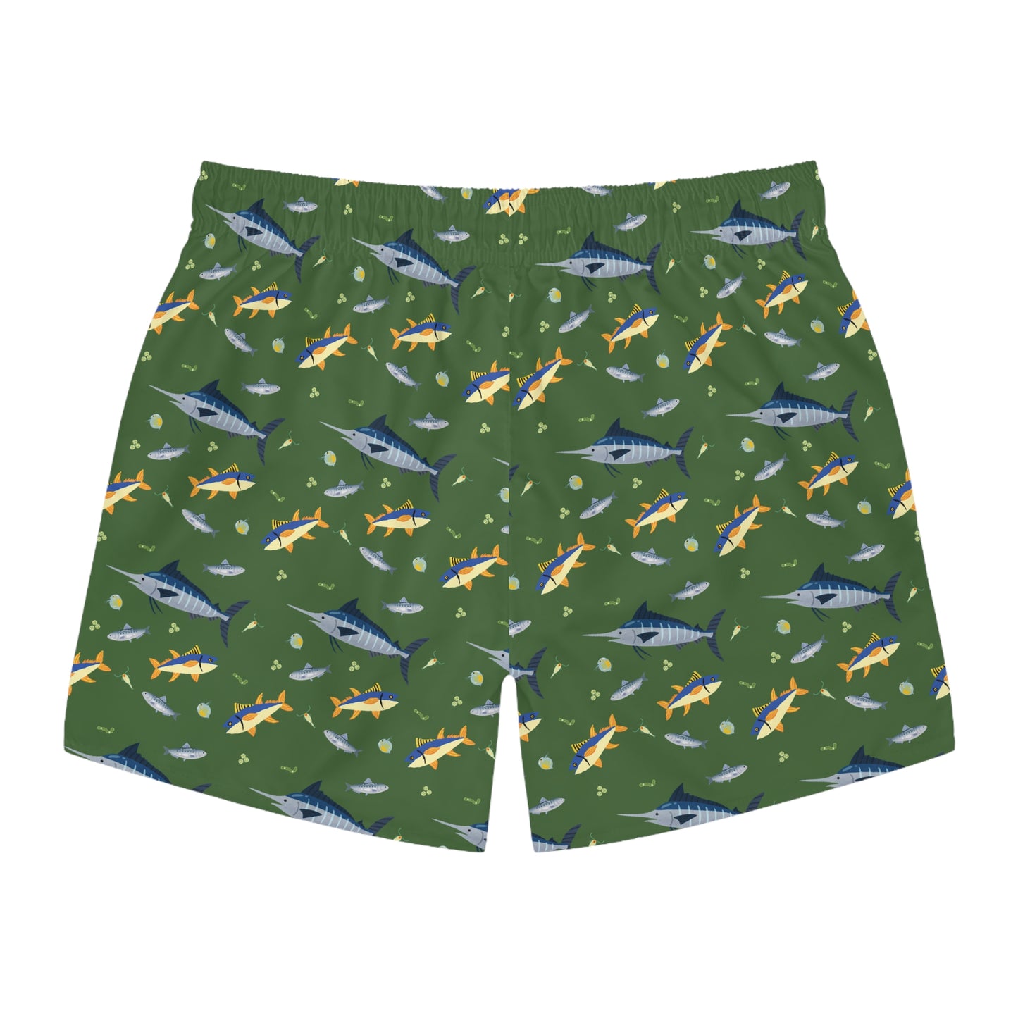 Marine Food Chain Swim Trunks