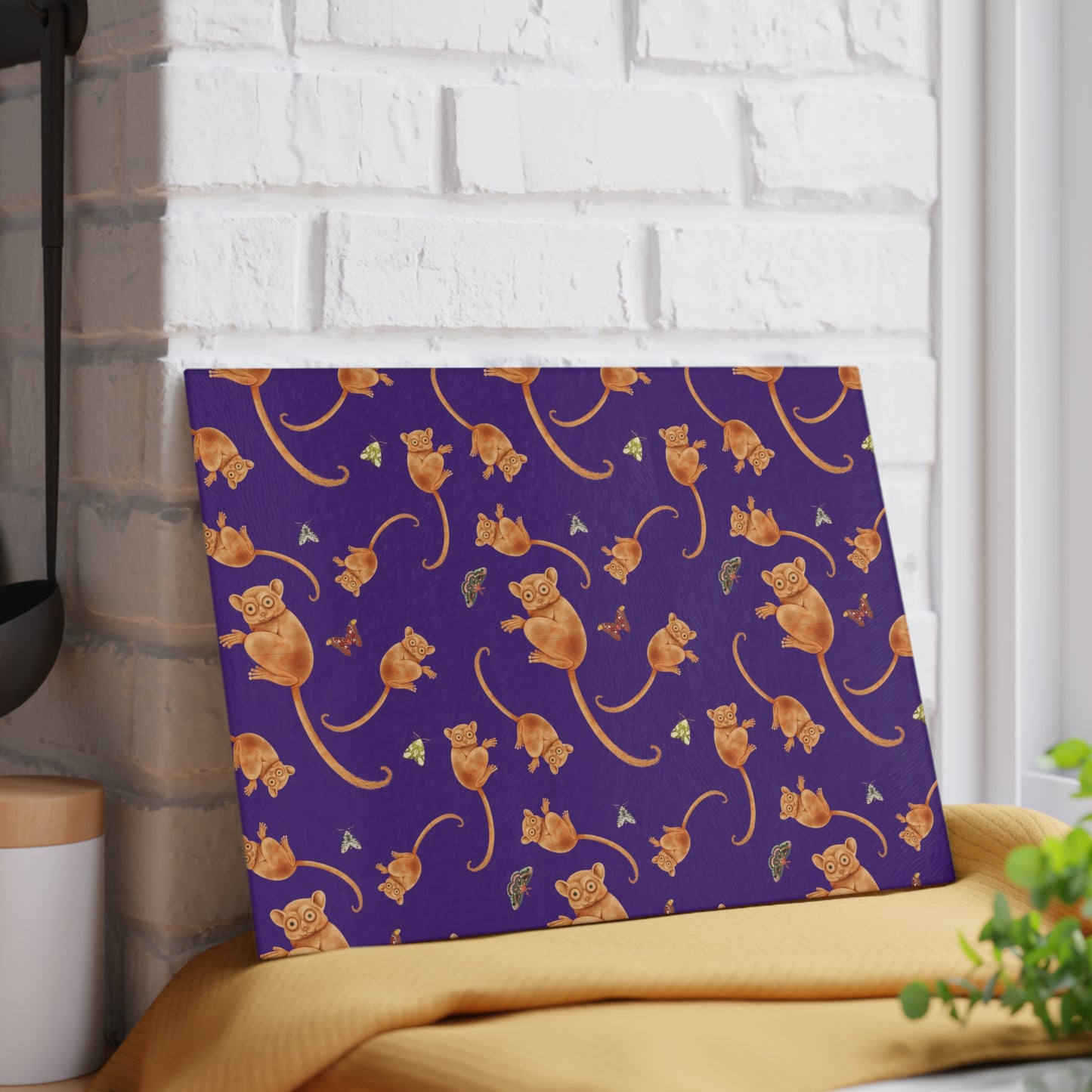 Bushbaby Glass Cutting Board