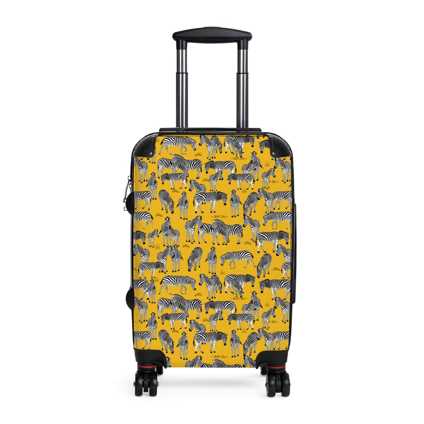 Zebra Herd Print Suitcase | Colorful Animal Print Travel Luggage, Kids & Adults Suitcase, Great for Vacations & Gifts