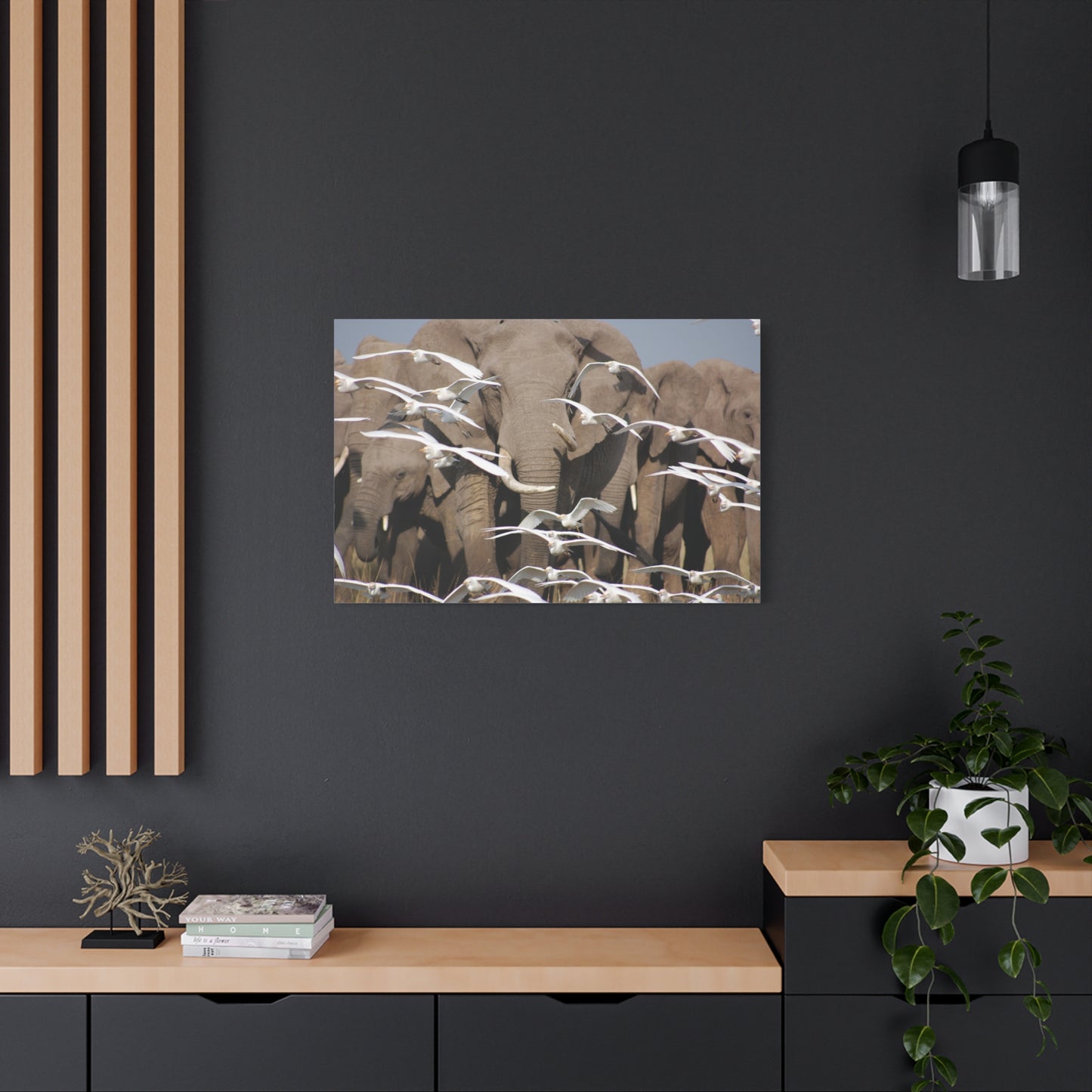 Canvas Art "Elephant Serenade "