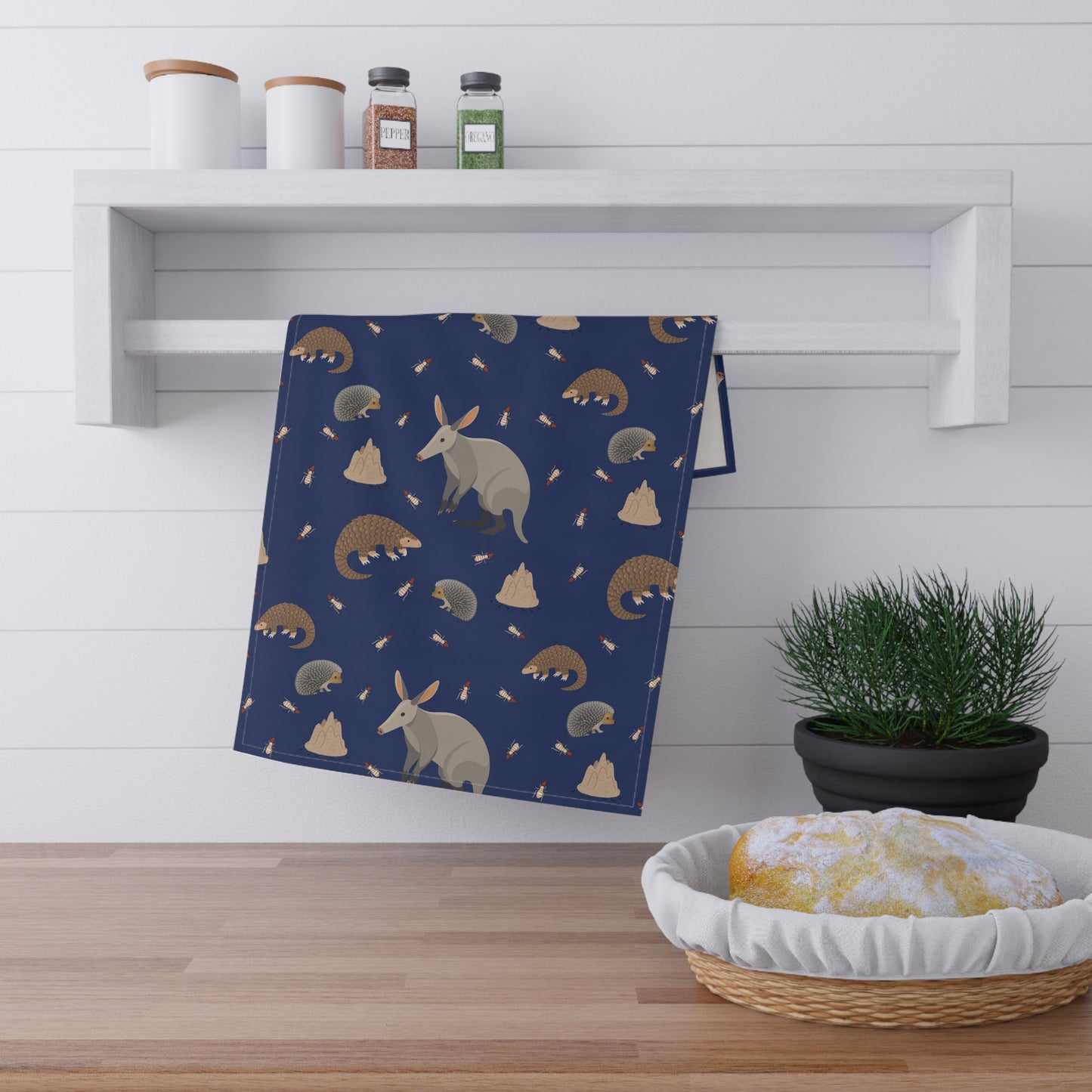 Nocturnal Animal Tea Towels