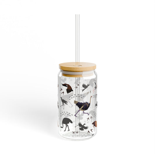 Safari Bird Sipper Glass
