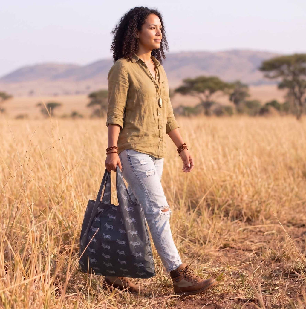 Antelope Reusable Shopping Bag - Ultralight Ripstop Tote