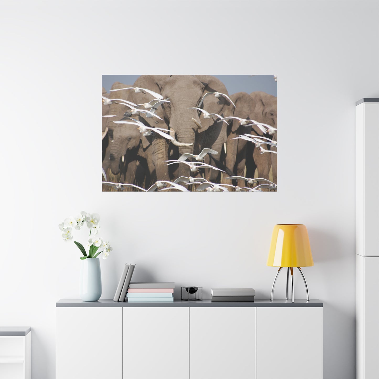 Canvas Art "Elephant Serenade "