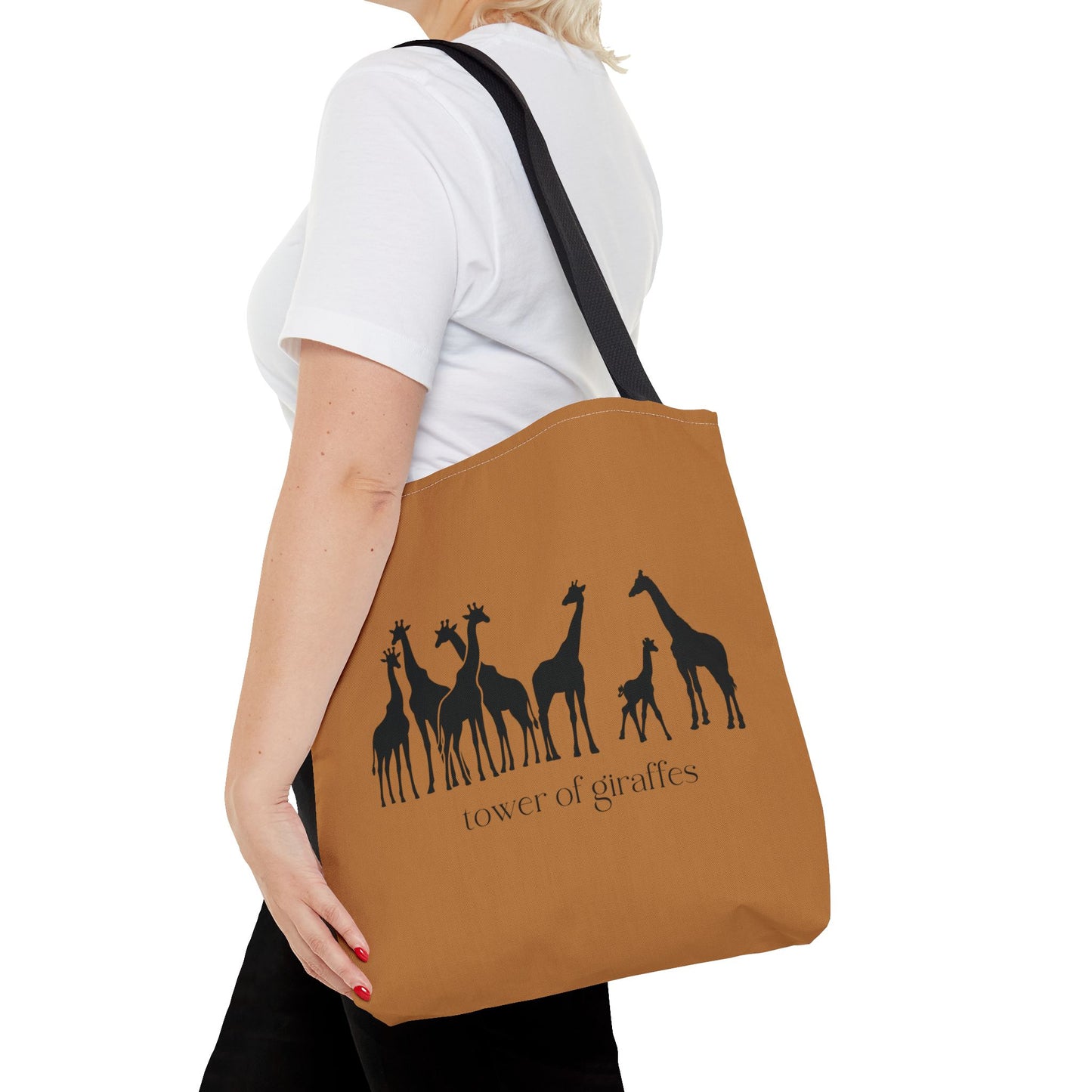 Giraffe Tower Tote Bag