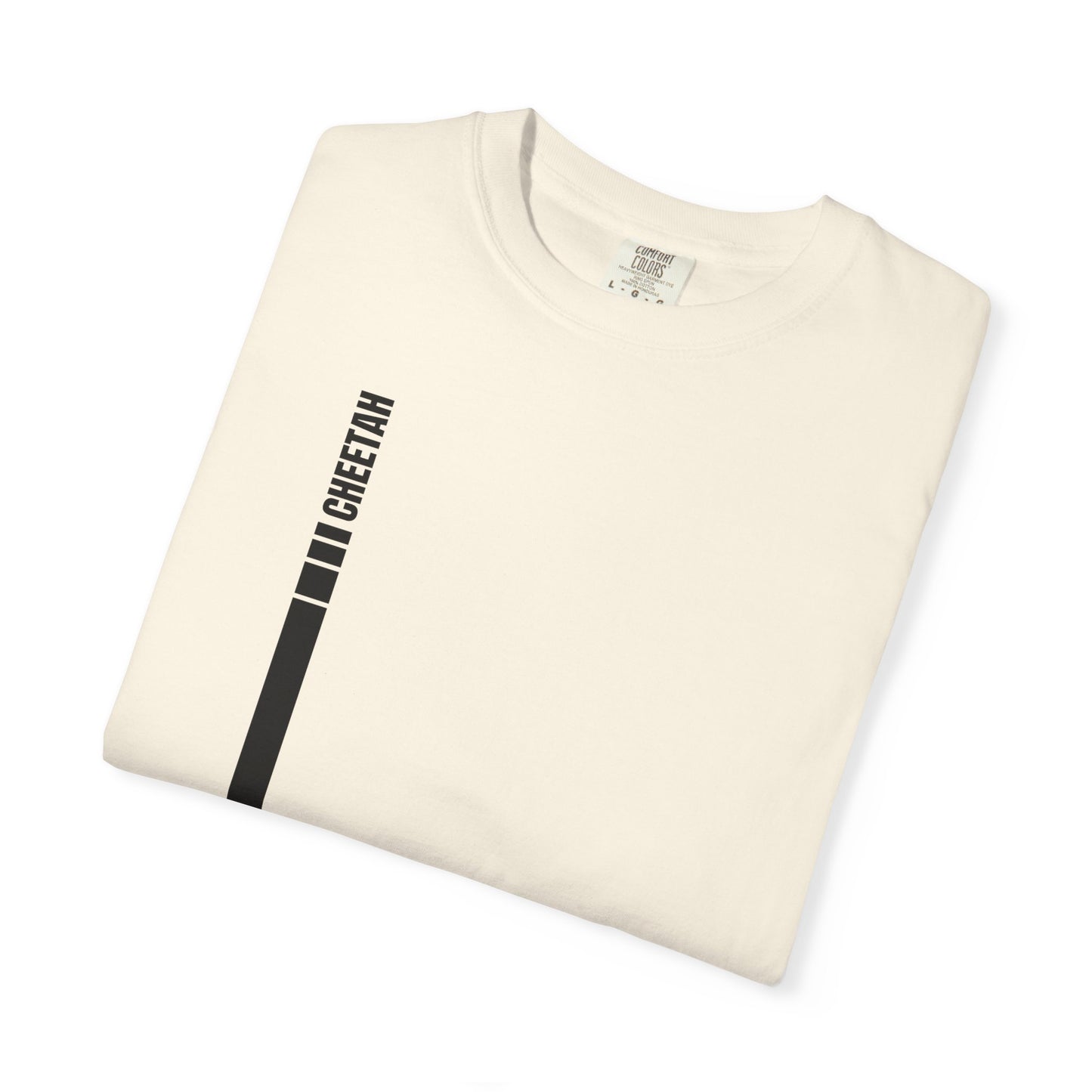 Cheetah Component Graphic T-Shirt, Unique Casual Wear, Fashionable Gift, Nature Lover Apparel, Perfect for Wildlife Enthusiasts