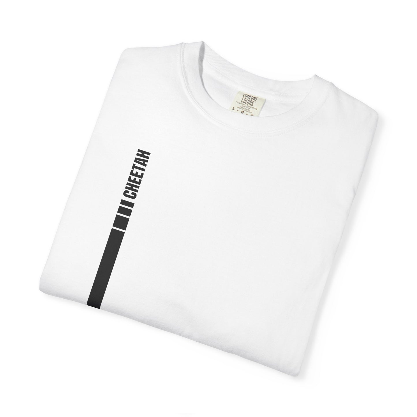 Cheetah Component Graphic T-Shirt, Unique Casual Wear, Fashionable Gift, Nature Lover Apparel, Perfect for Wildlife Enthusiasts