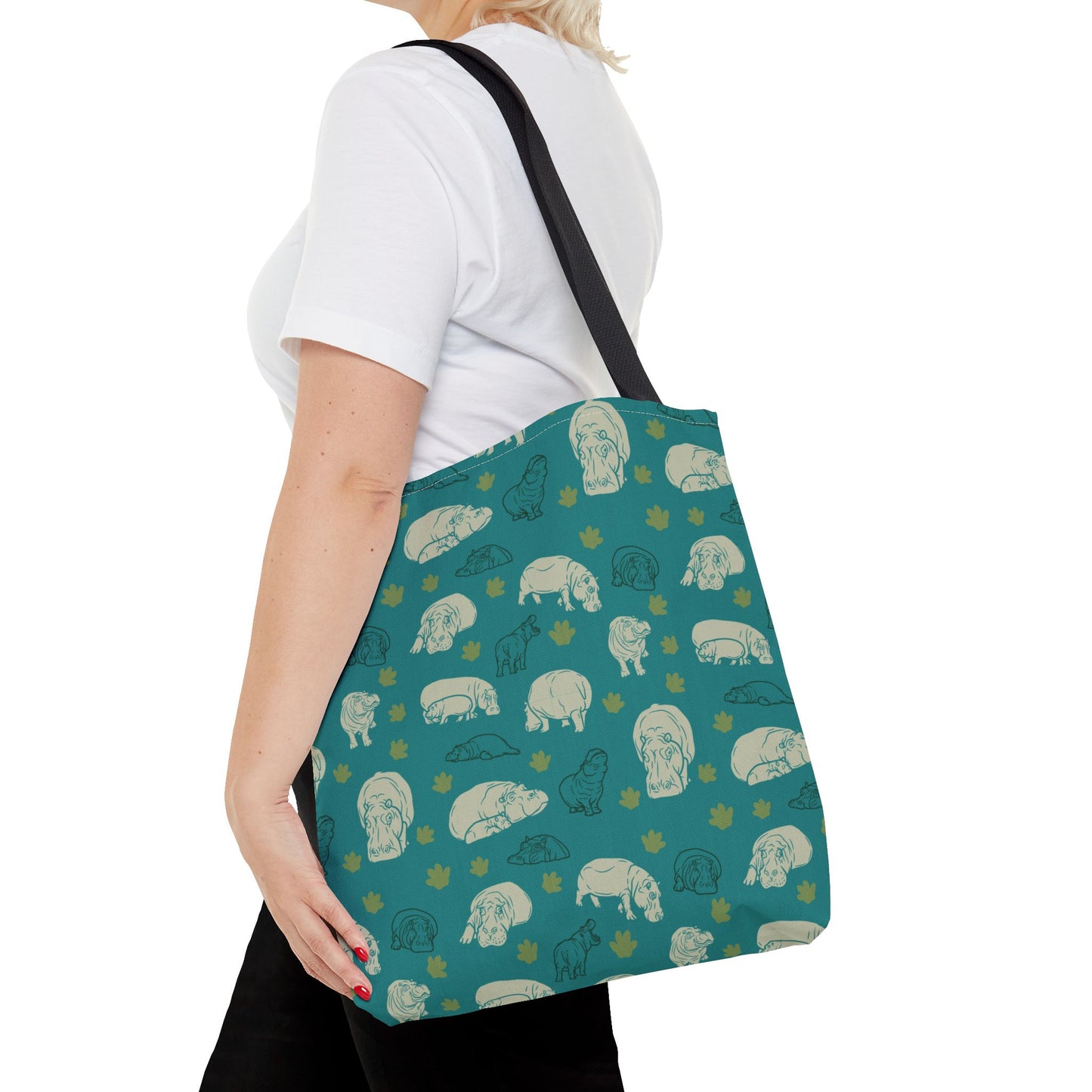 Hippo Pod Tote Bag