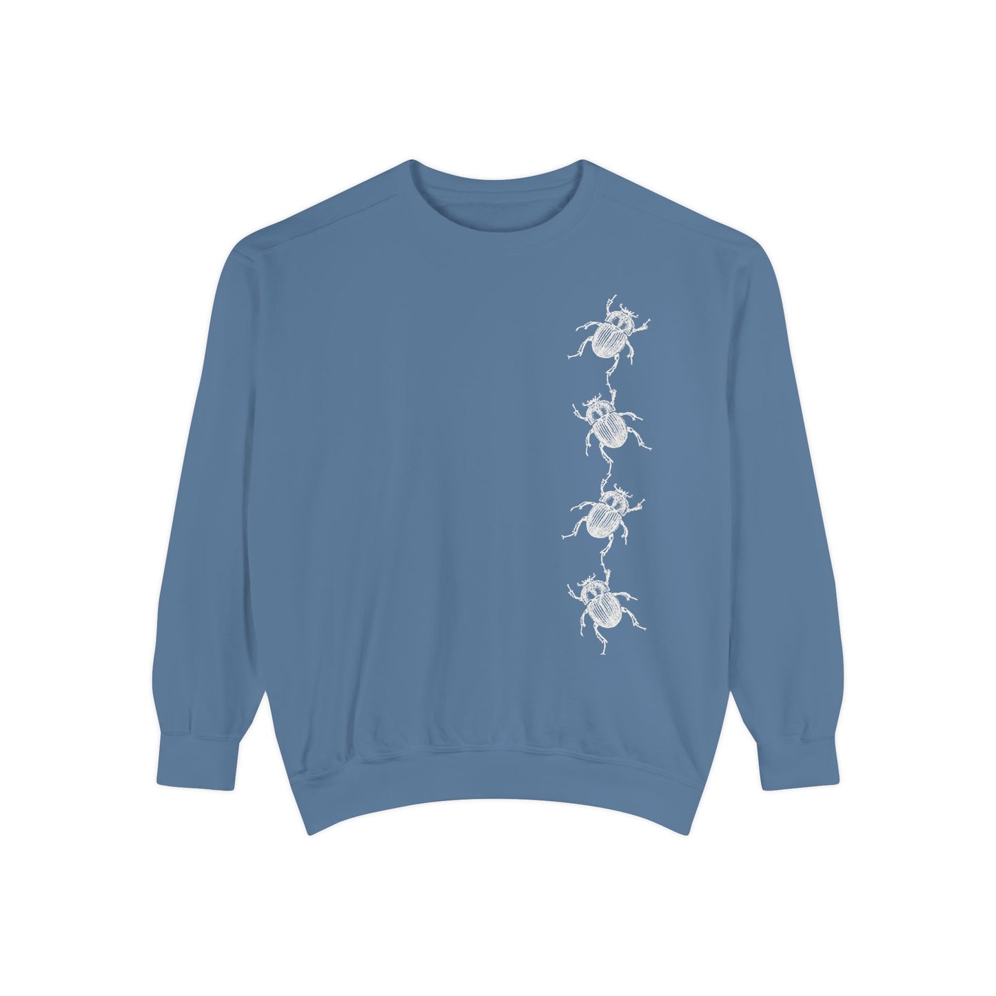 Dung Beetle Chain Design Sweatshirt, Cozy Unisex Pullover, Perfect for Nature Lovers, Gifts for Biologists, Casual Layering Piece