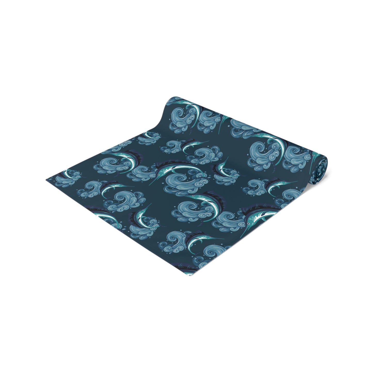 Table Runner - Jumping Marlin