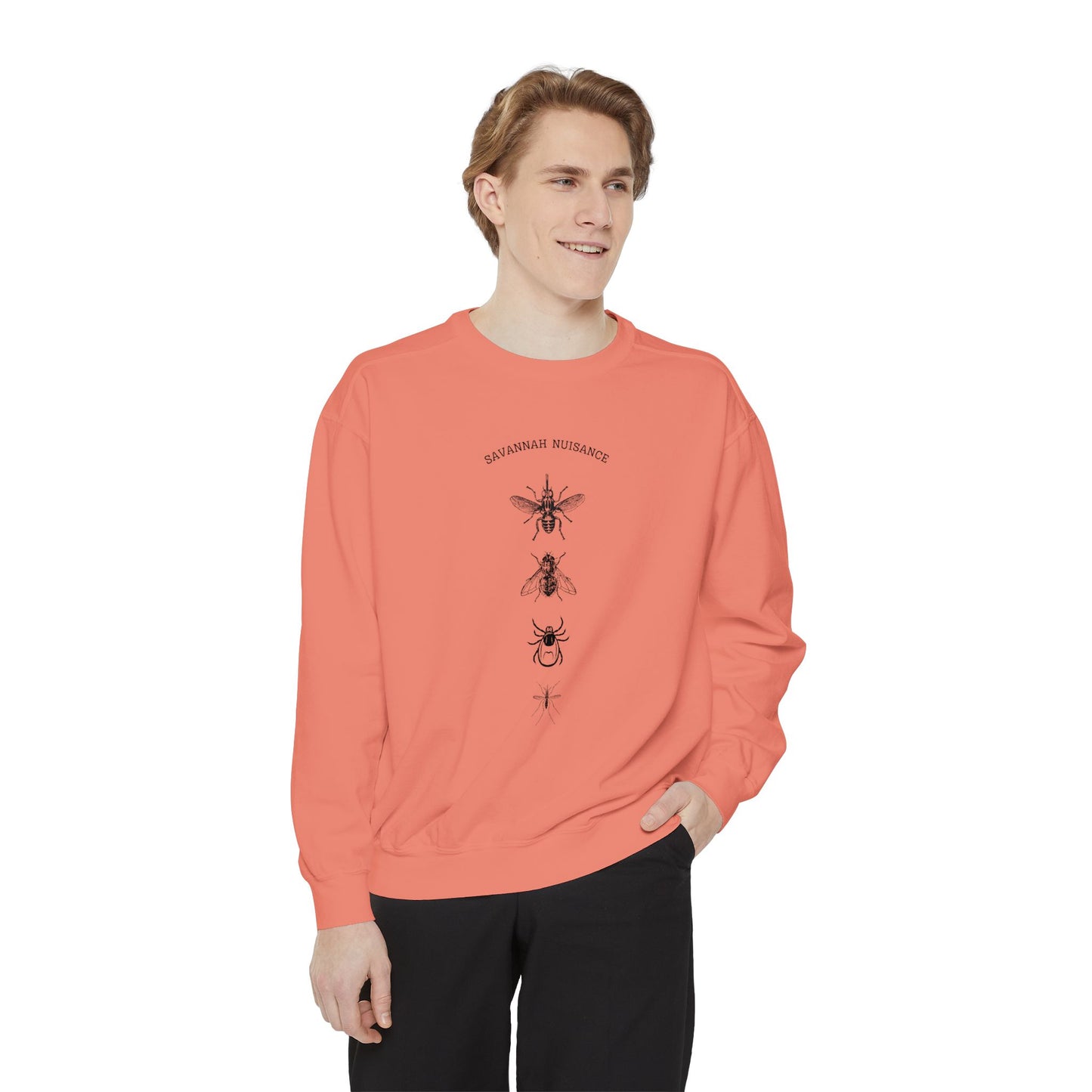Savannah Nuisance Design Sweatshirt, Cozy Unisex Pullover, Perfect for Nature Lovers, Gifts for Biologists, Casual Layering Piece
