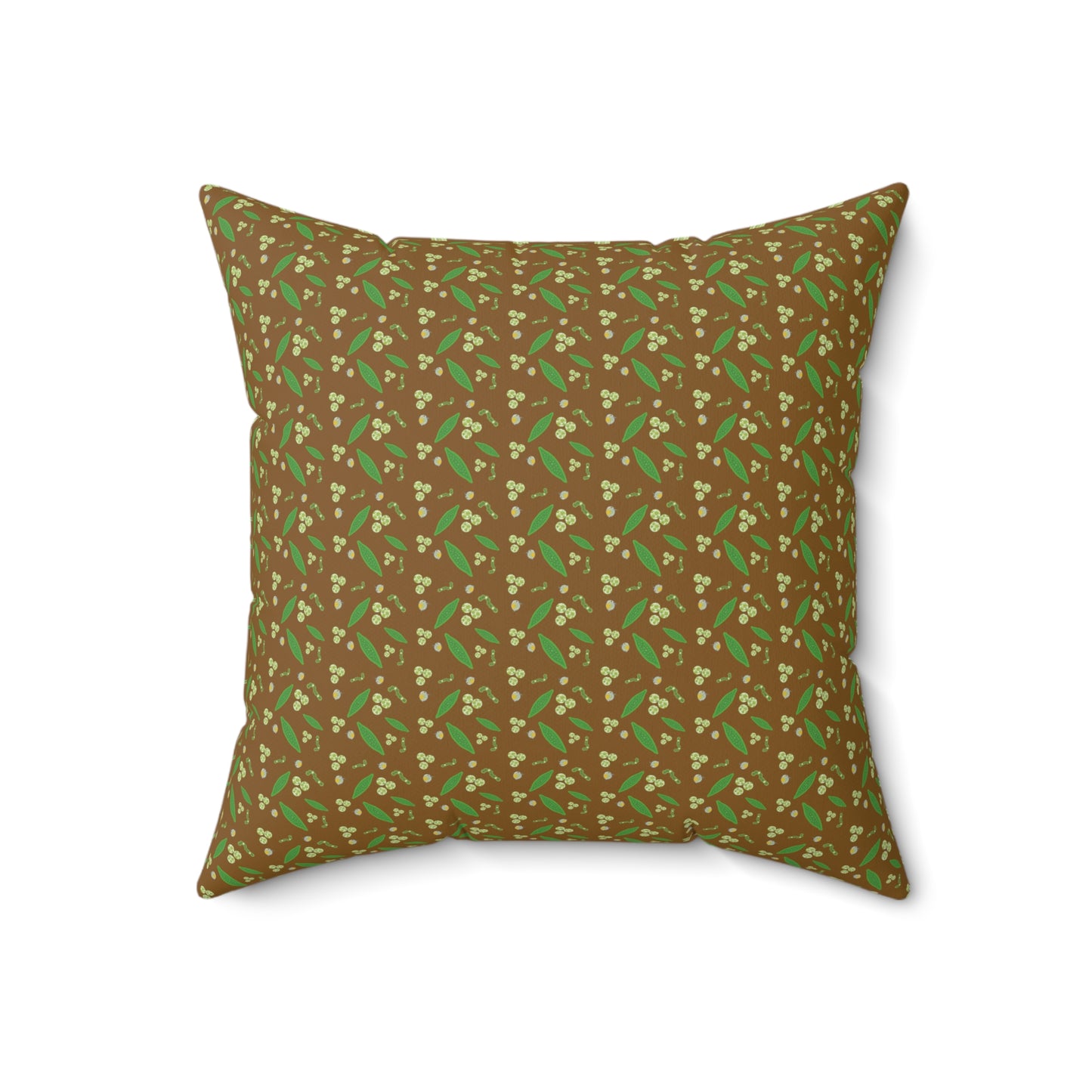 Plankton Lux Faux Suede Throw Pillow with Insert - 18" x 18", 20" x 20"