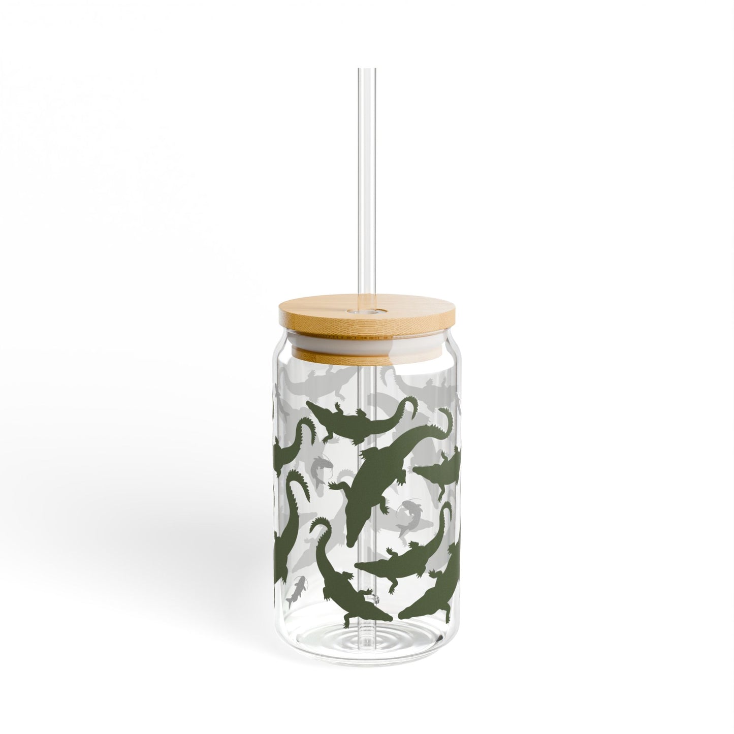 Crocodile Float Sipper Glass