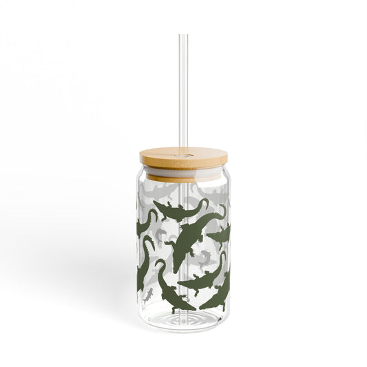 Crocodile Float Sipper Glass