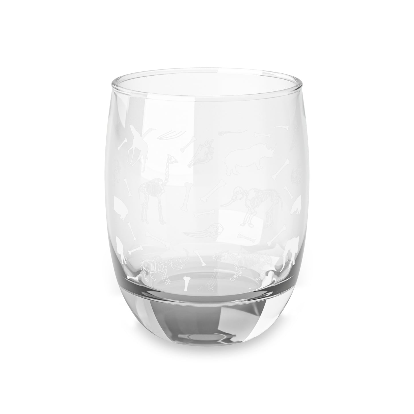 Animal Herbivore Skeleton -Themed Whiskey Glass, Unique Gift for Animal Lovers, Home Bar Decor, Perfect for Weddings, Birthdays, and Celebrations