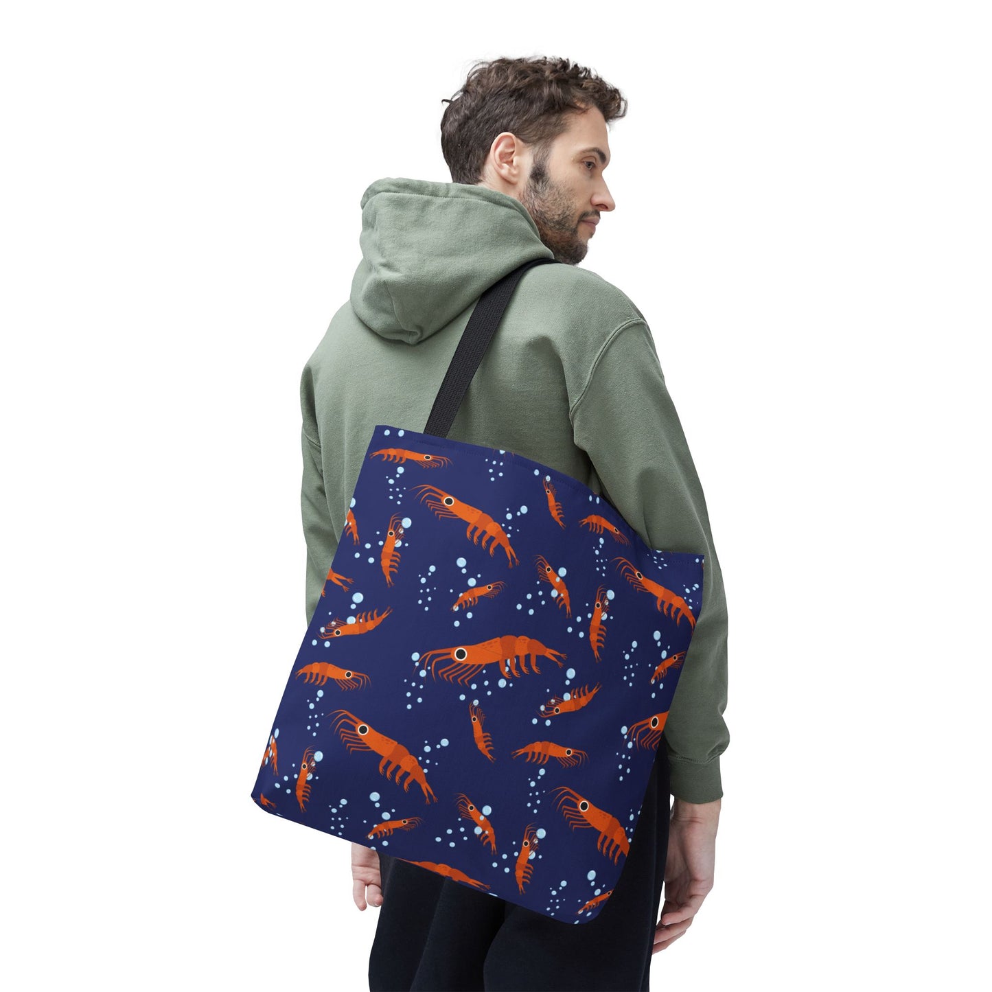 Dancing Shrimp Tote Bag