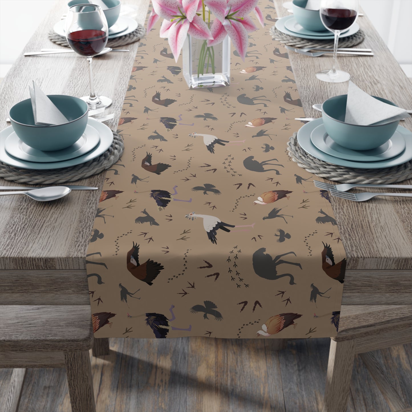 Table Runner - Safari Bird