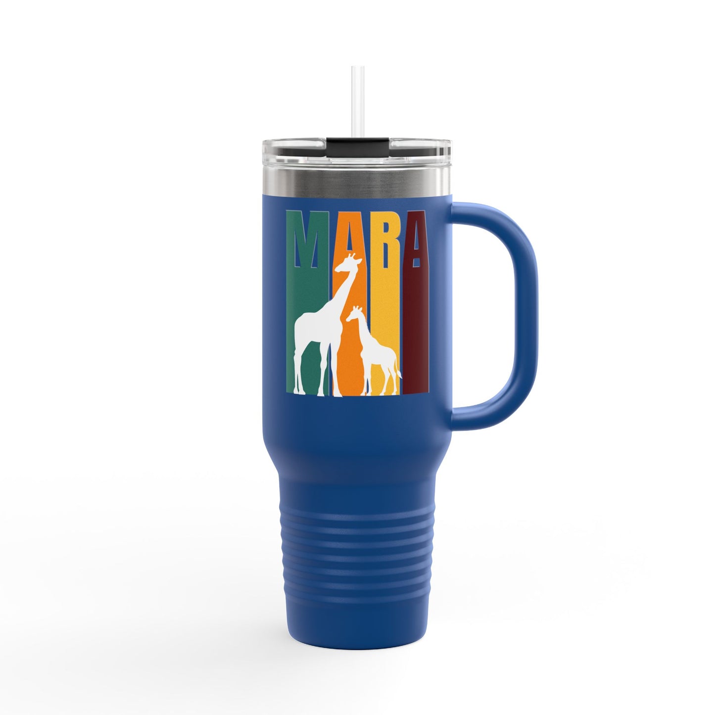 MARA Insulated Travel Mug with Giraffe 40oz - Perfect for Road Trips, Adventure Enthusiasts, Camping, and Eco-Friendly Gifts, Travel Tumbler, [...]
