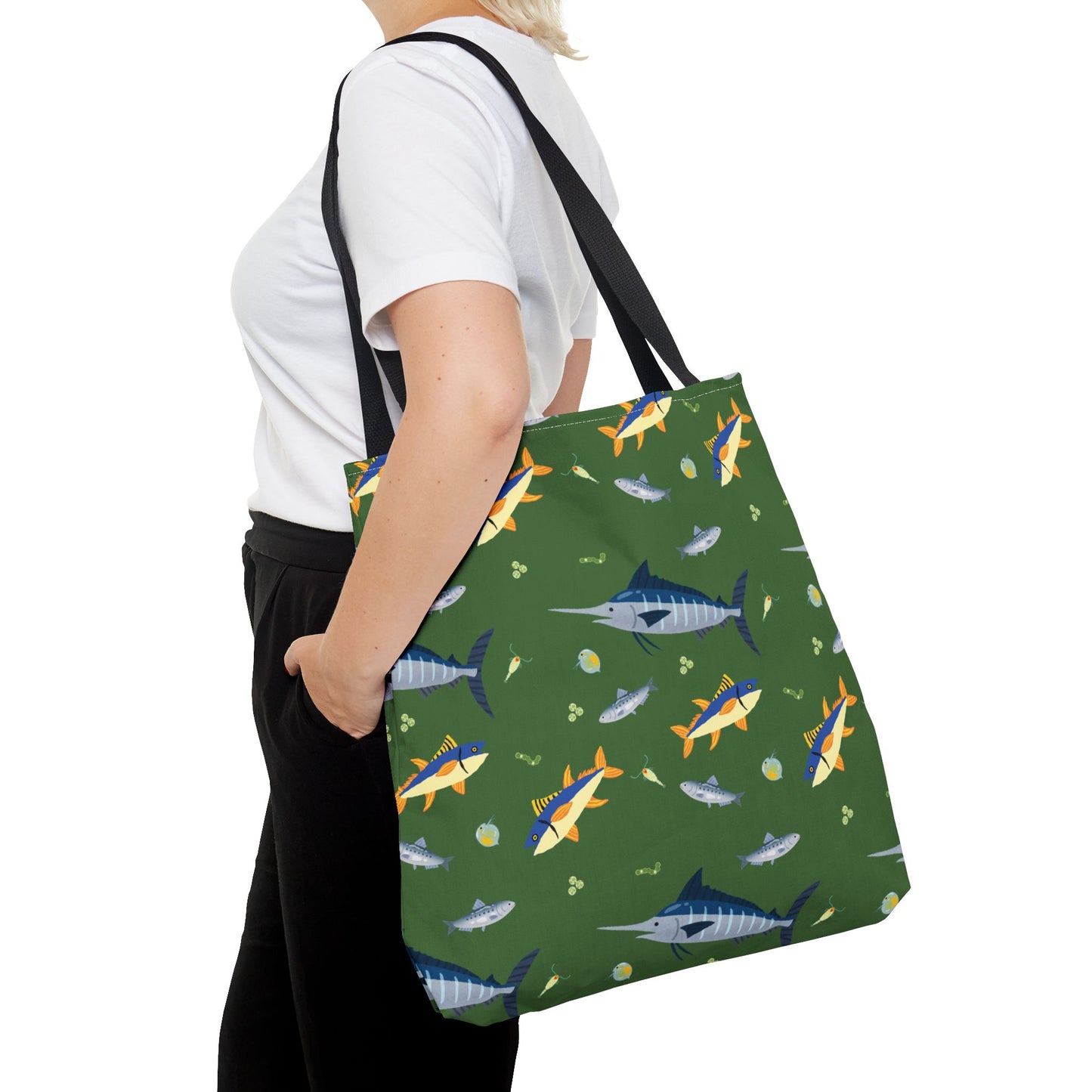 Marine Food Chain Tote Bag