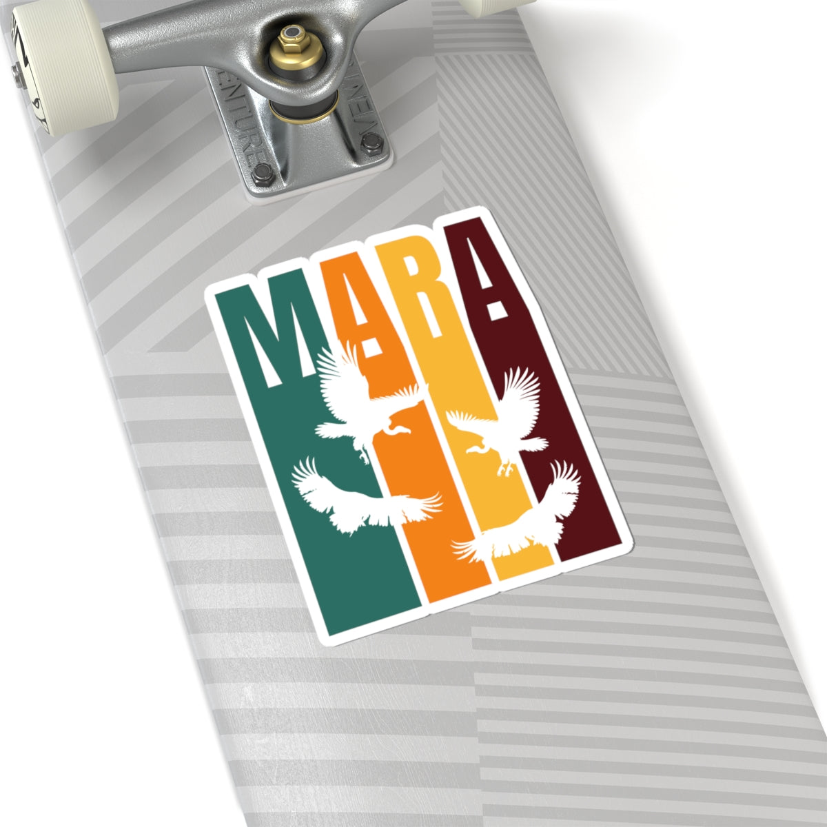 Safari Themed, Vulture, Masai Mara, Vibrant Kiss-Cut Stickers for Laptop, Scrapbooking, Gifts, Eco-Friendly Decor, Customizable Designs