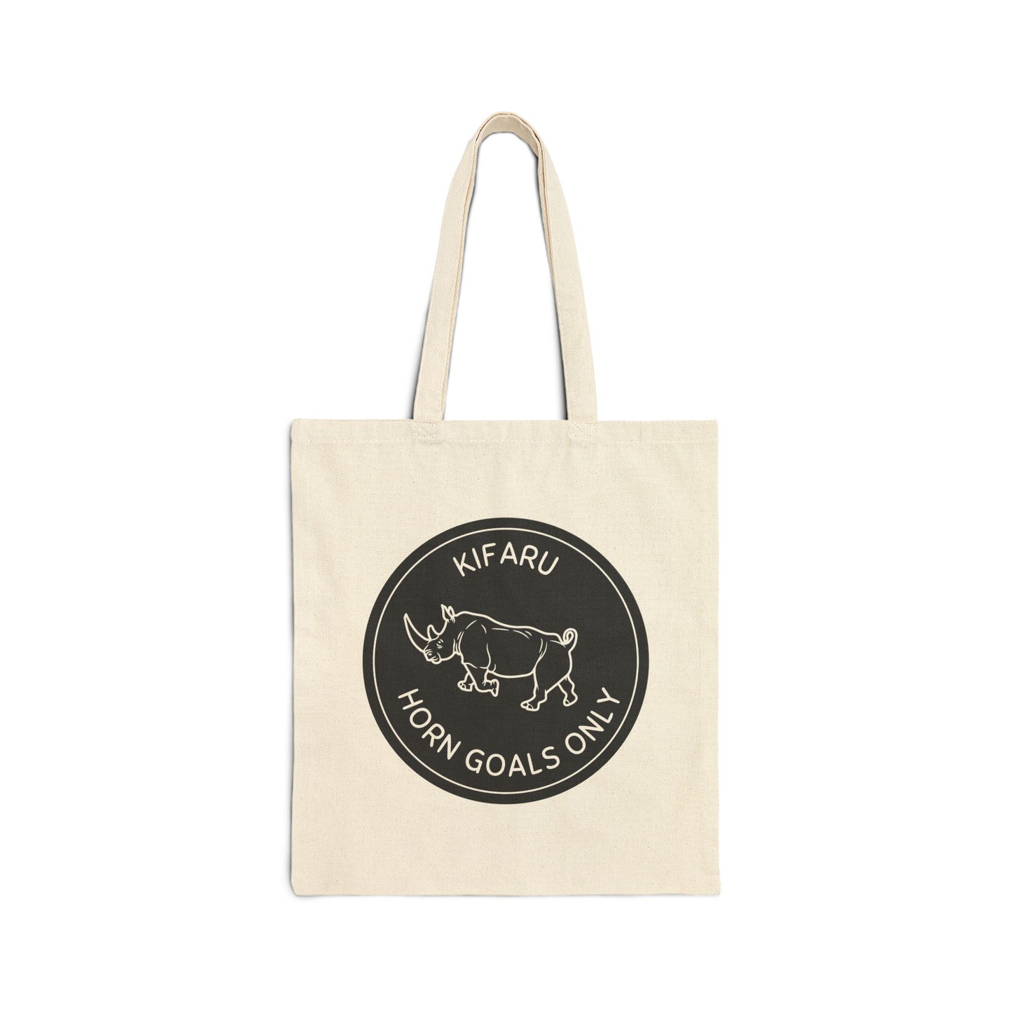 Rhino Design Tote Bag with Kiswahili Name and Funny Animal Quote- Perfect for Eco-Friendly Shoppers, Gifts, Beach Days, Shopping, Festivals, Safari Lover, Nature Lover Gifts