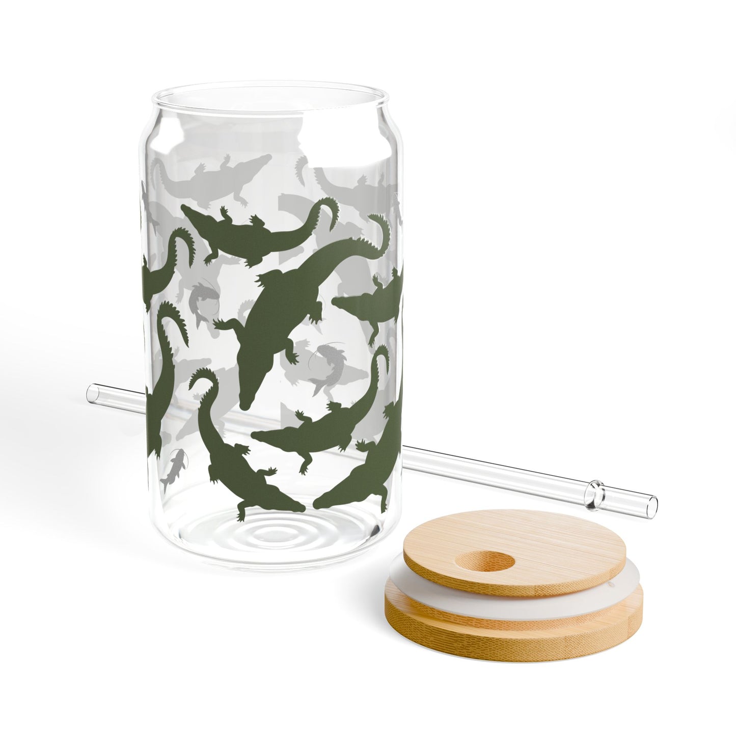 Crocodile Float Sipper Glass