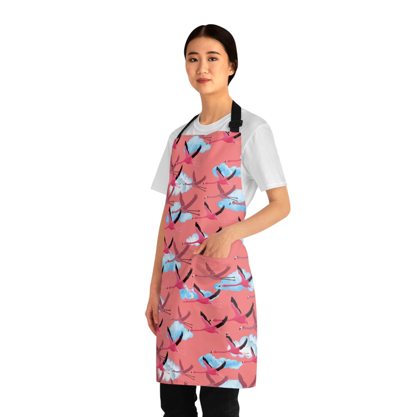 Flying Flamingo Apron