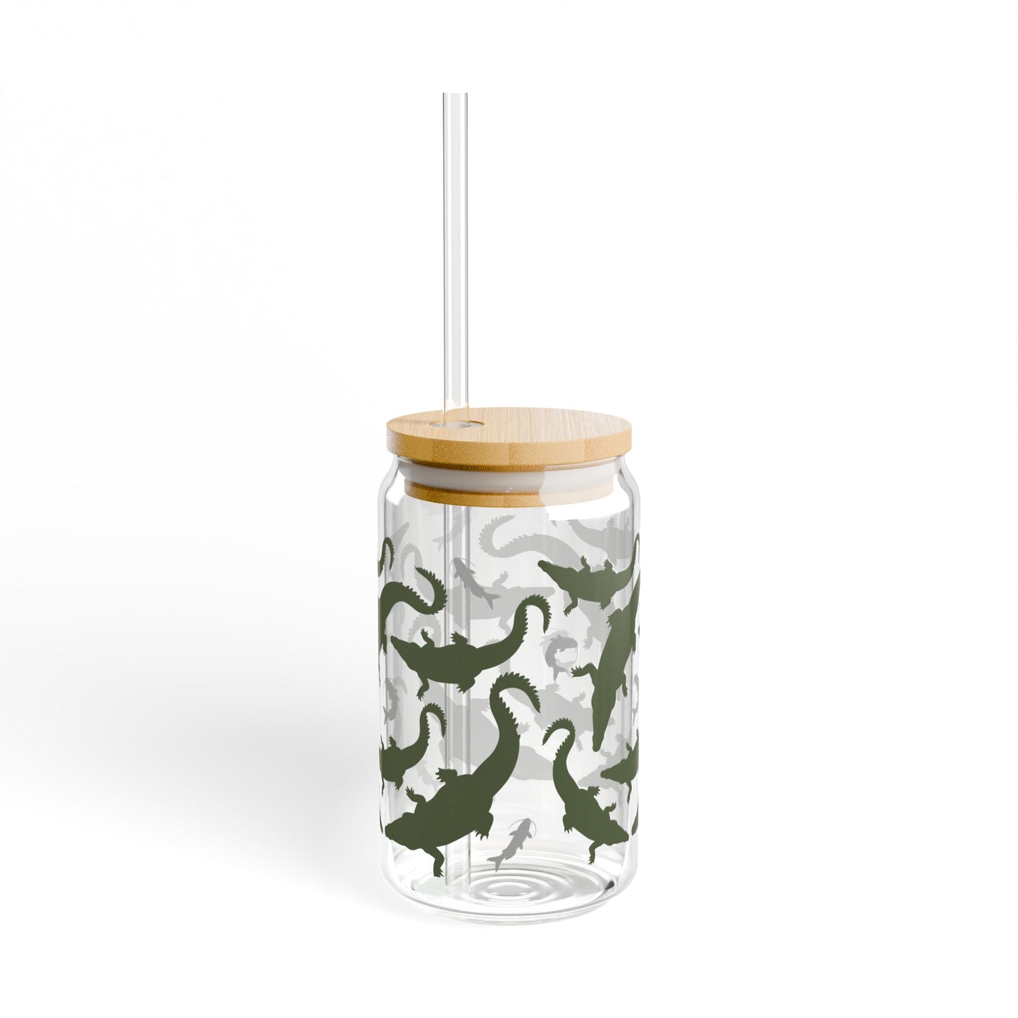 Crocodile Float Sipper Glass