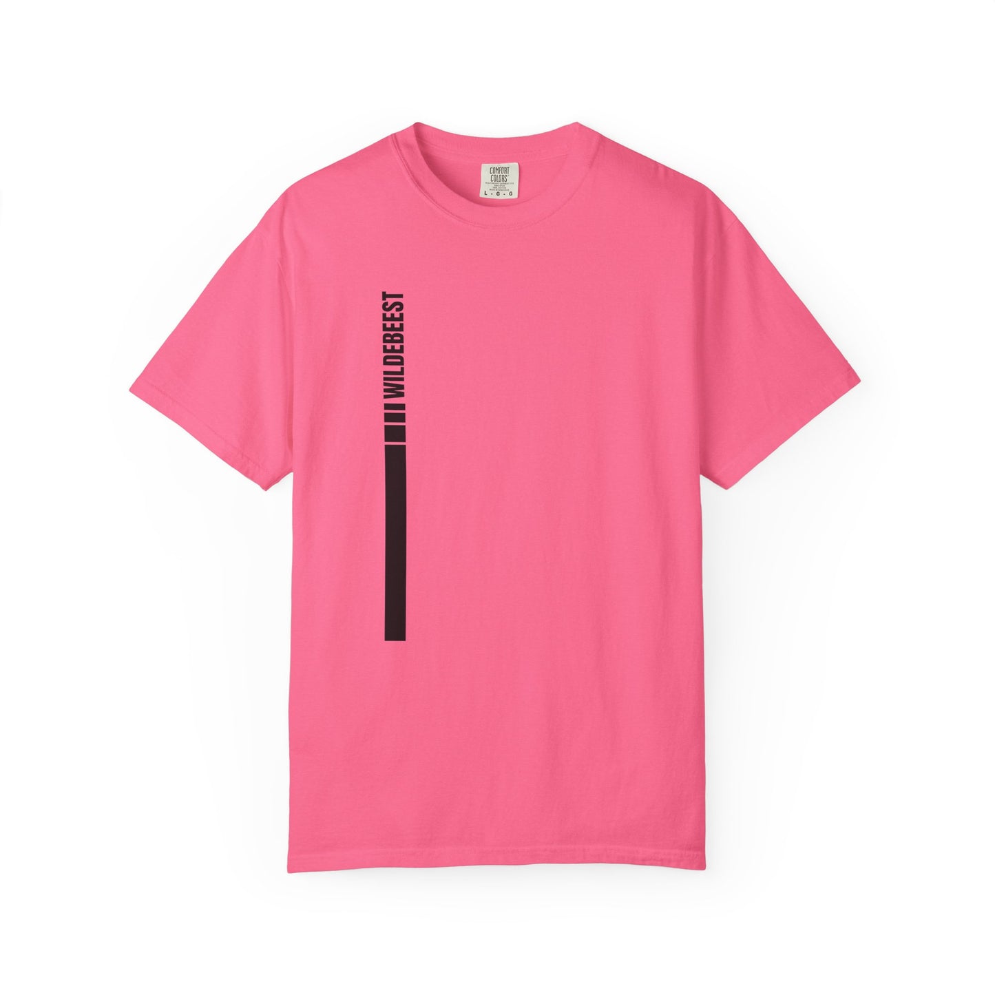 Wildebeest Component Graphic T-Shirt, Unique Casual Wear, Fashionable Gift, Nature Lover Apparel, Perfect for Wildlife Enthusiasts