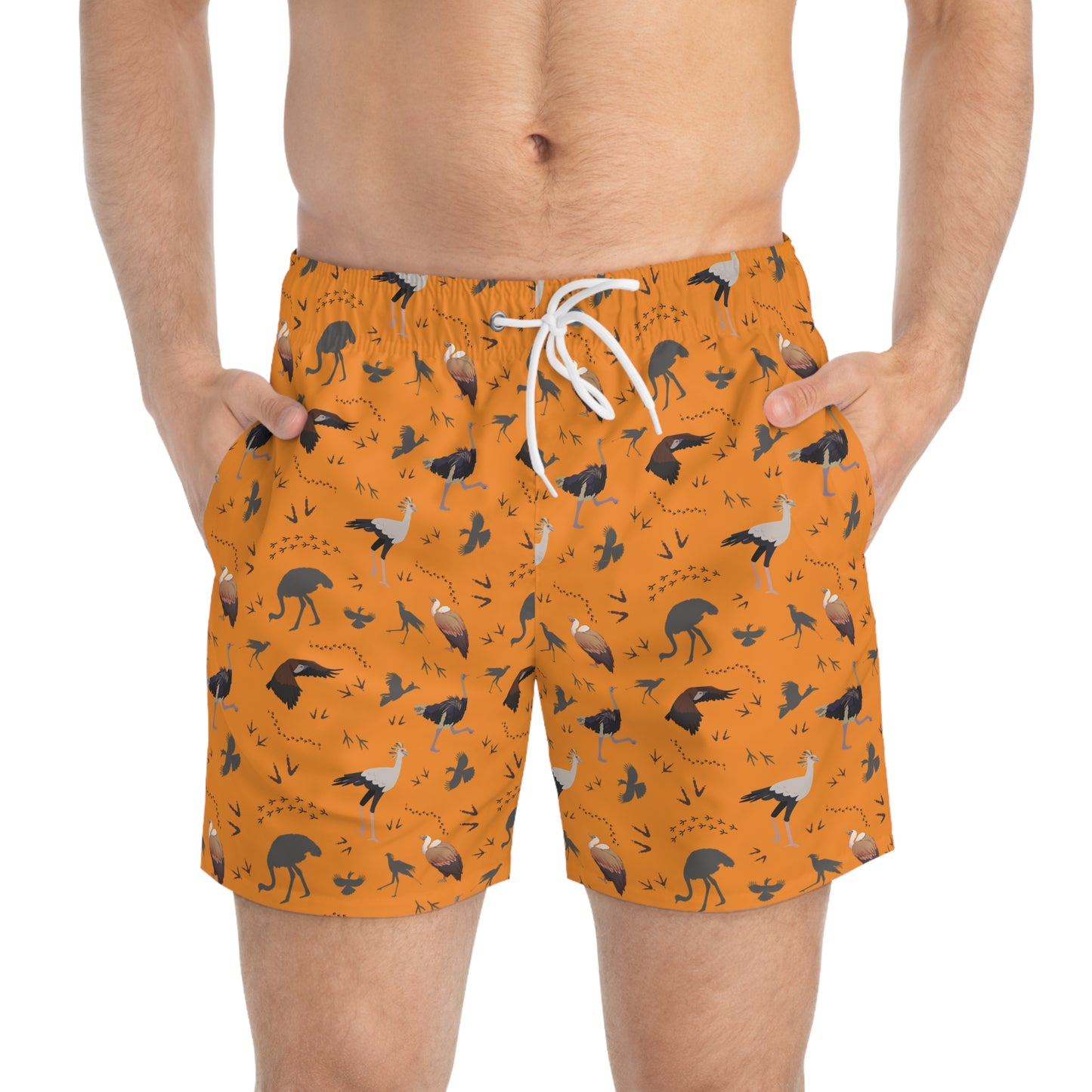 Safari Bird Swim Trunks