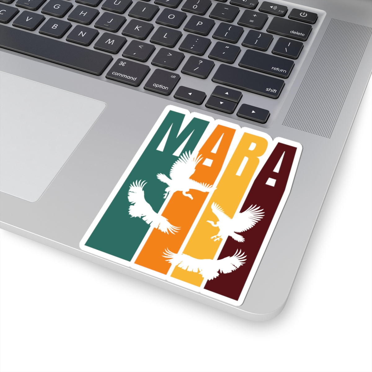 Safari Themed, Vulture, Masai Mara, Vibrant Kiss-Cut Stickers for Laptop, Scrapbooking, Gifts, Eco-Friendly Decor, Customizable Designs