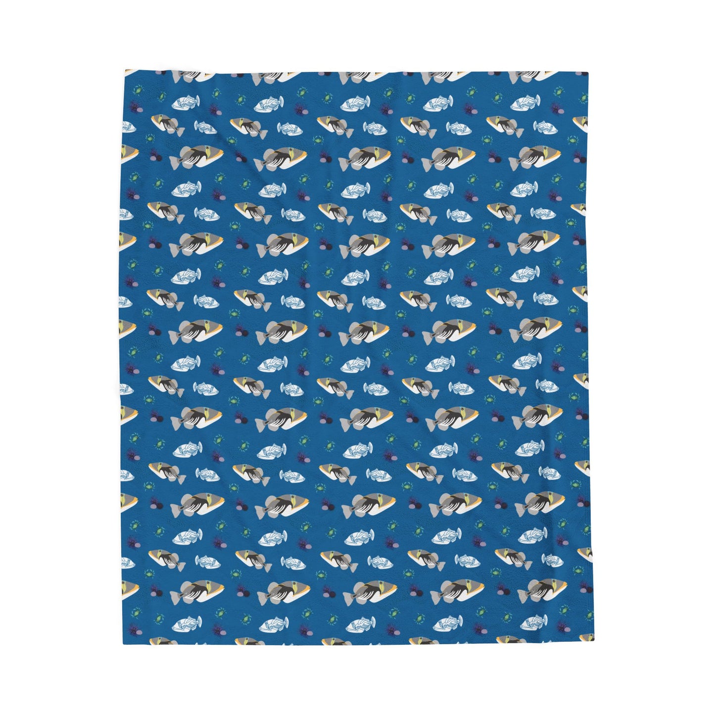 Triggerfish Velveteen Plush Blanket