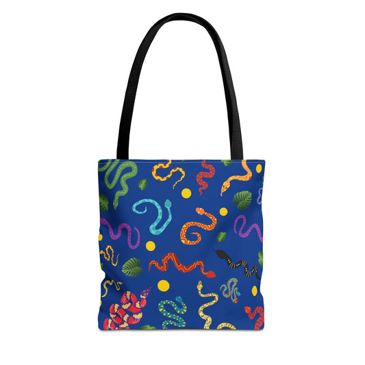 Dancing Snakes Tote Bag (AOP)