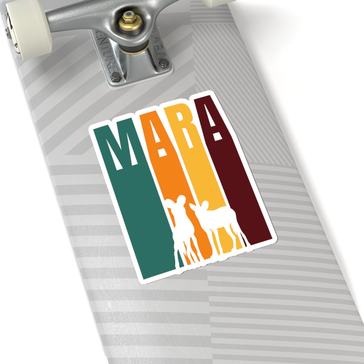 Safari Themed, Wild Dog, Masai Mara, Vibrant Kiss-Cut Stickers for Laptop, Scrapbooking, Gifts, Eco-Friendly Decor, Customizable Designs