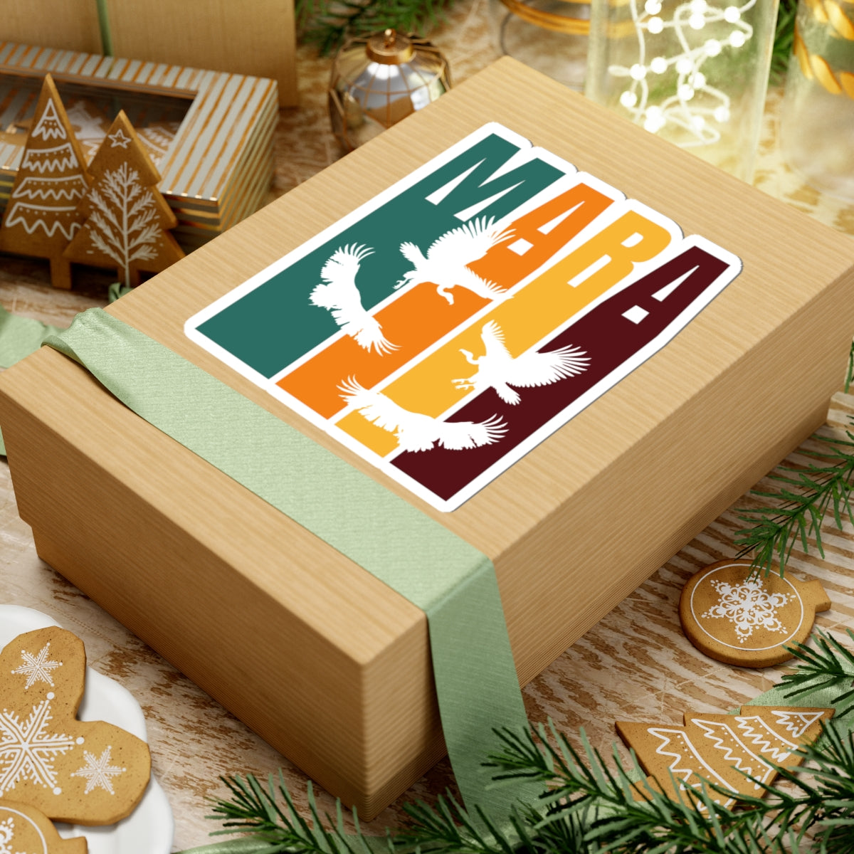 Safari Themed, Vulture, Masai Mara, Vibrant Kiss-Cut Stickers for Laptop, Scrapbooking, Gifts, Eco-Friendly Decor, Customizable Designs