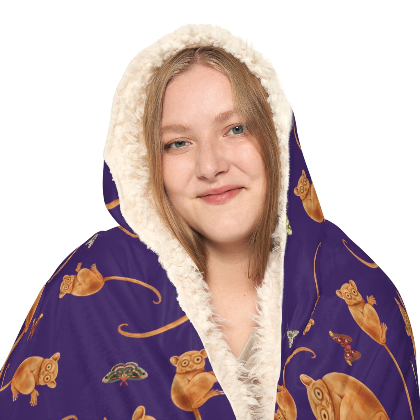 Bushbaby Troop Hooded Snuggle Blanket