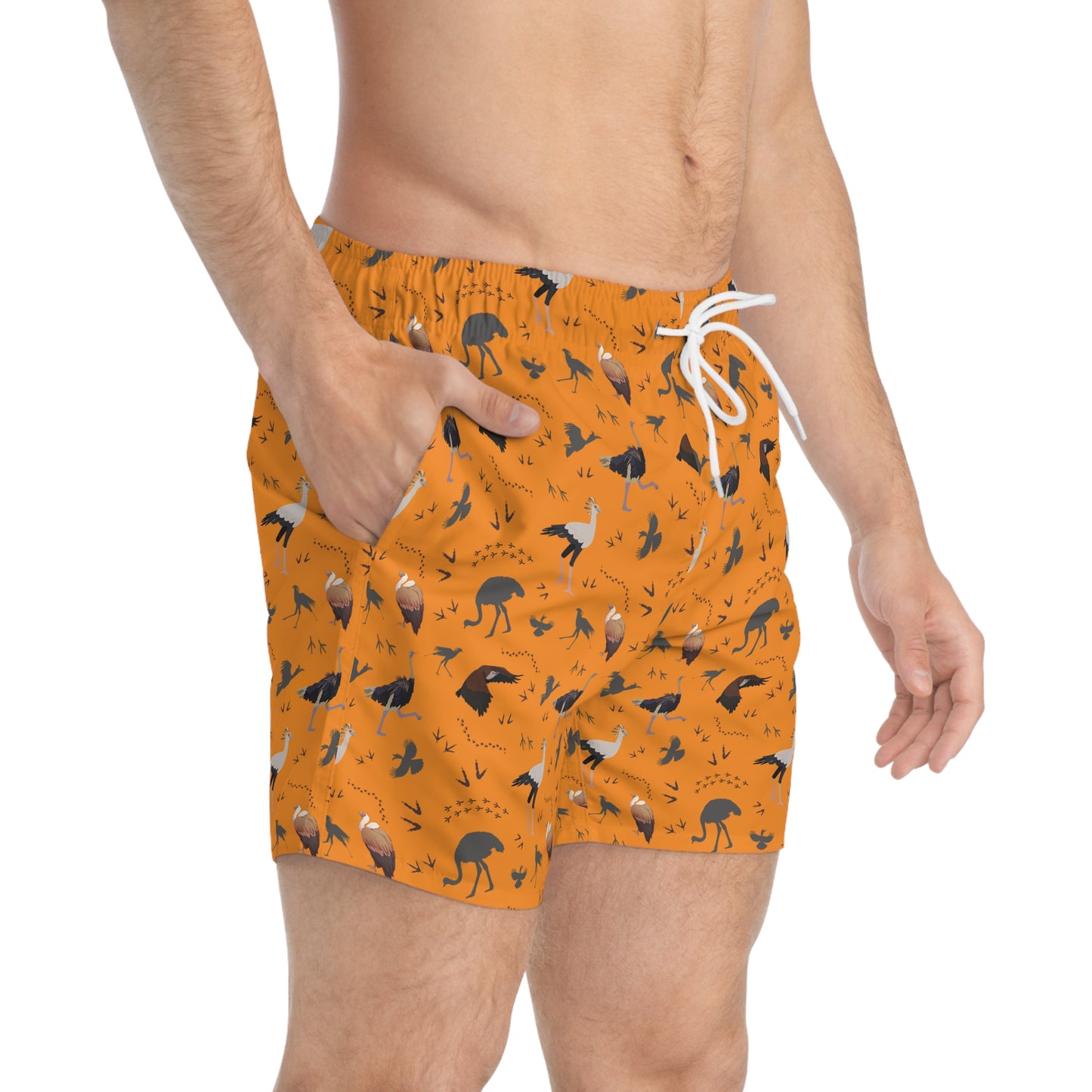 Safari Bird Swim Trunks