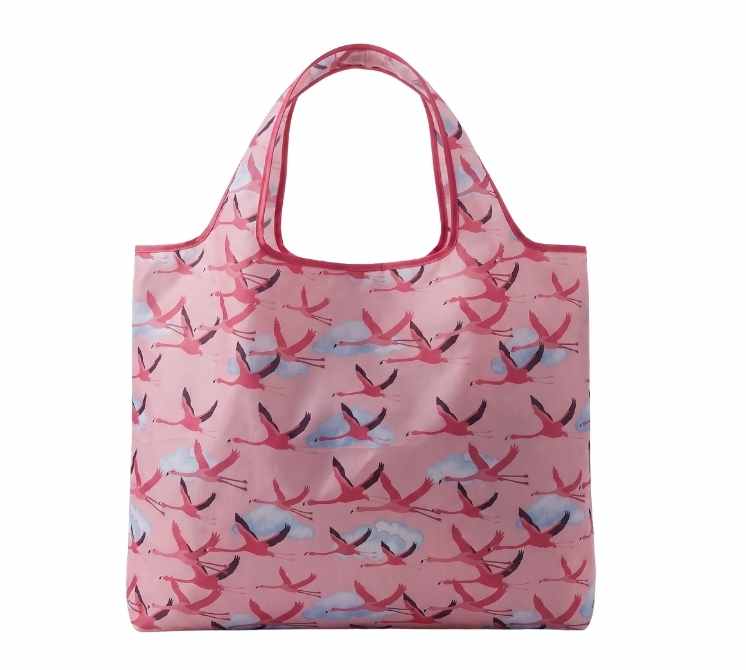 Flamingo Reusable Shopping Bag - Ultralight Ripstop Tote