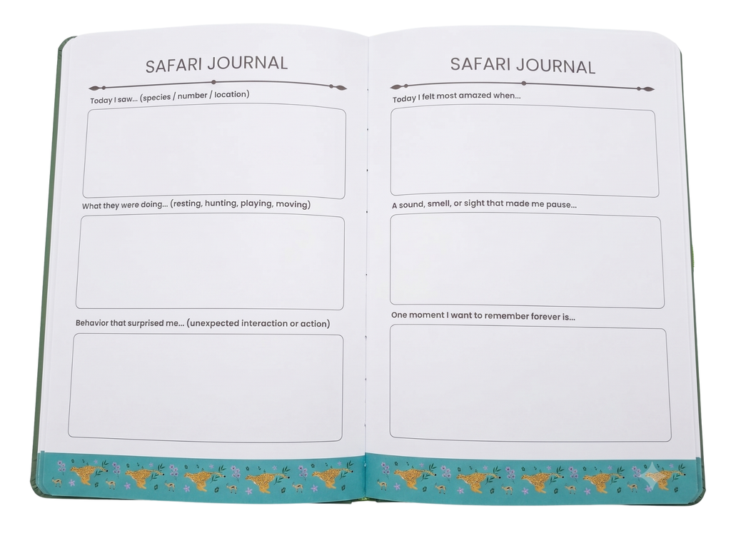 My Safari Journal — A5 Hardcover, 10-Day Safari Edition