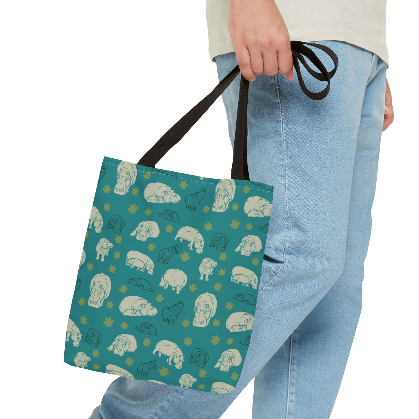 Hippo Pod Tote Bag