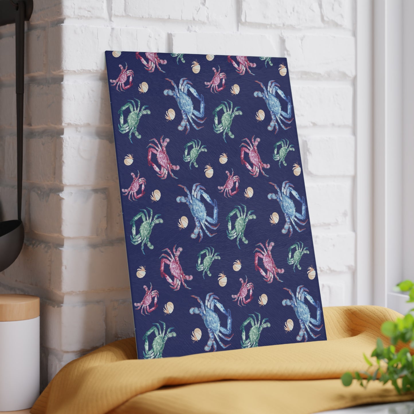 Beach Dweller  - Glass Cutting Board