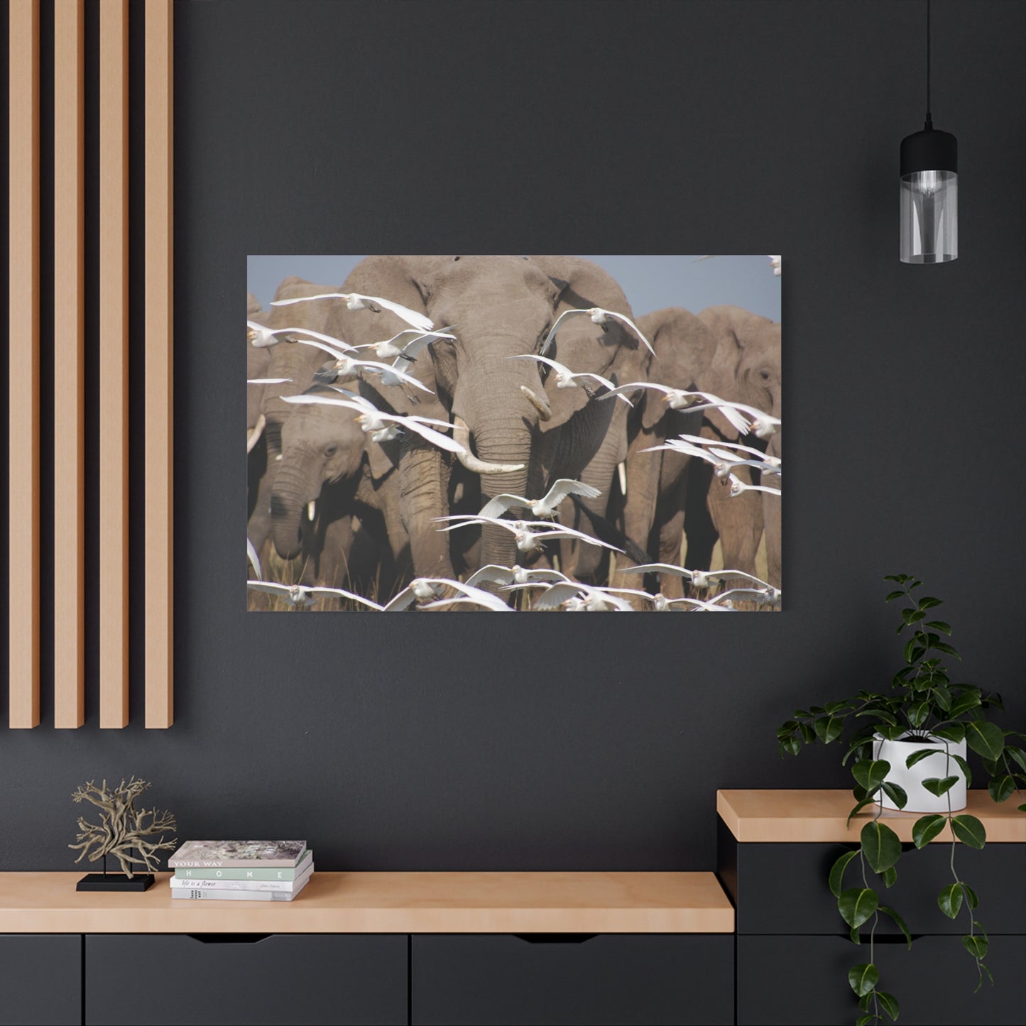 Canvas Art "Elephant Serenade "