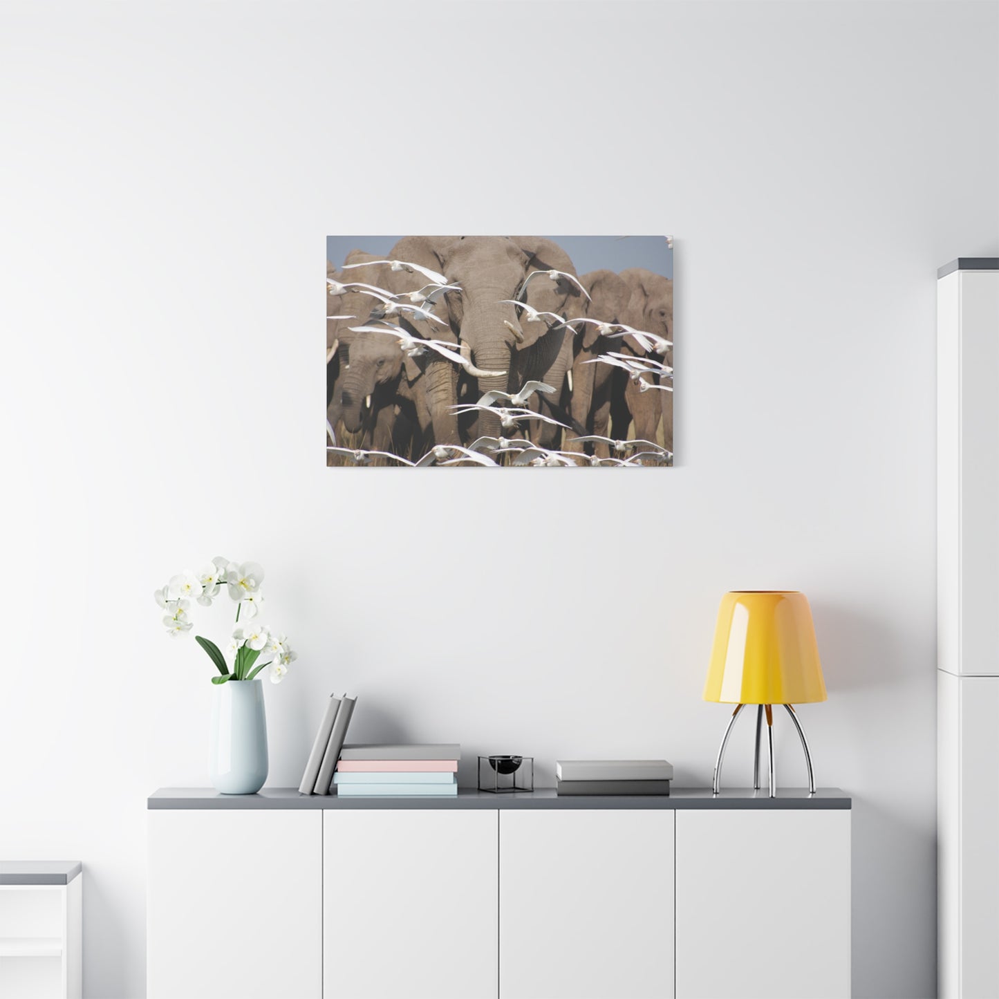 Canvas Art "Elephant Serenade "