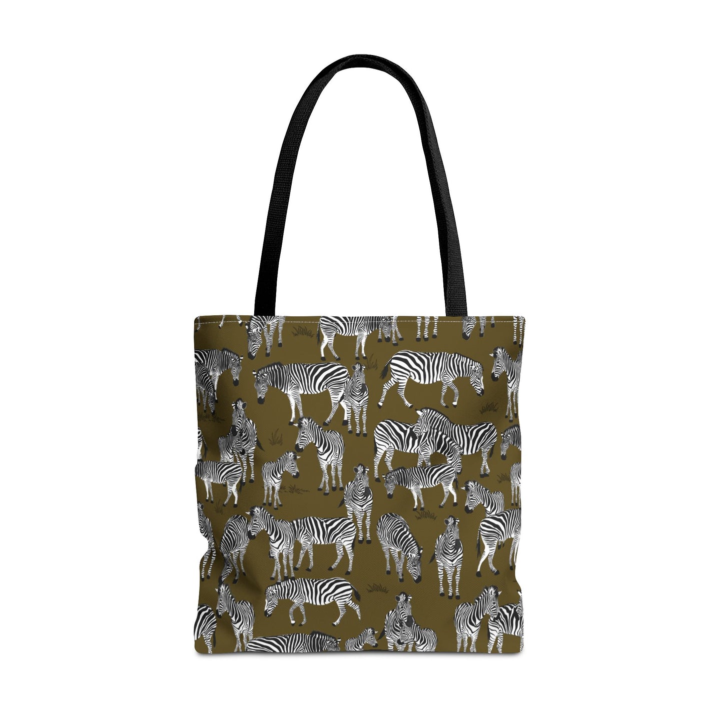 Zebra Herd Tote Bag