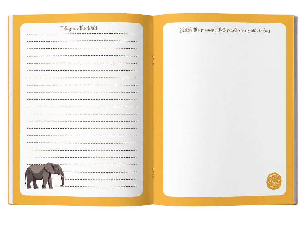 My Safari Journal — A5 Hardcover, 10-Day Safari Edition