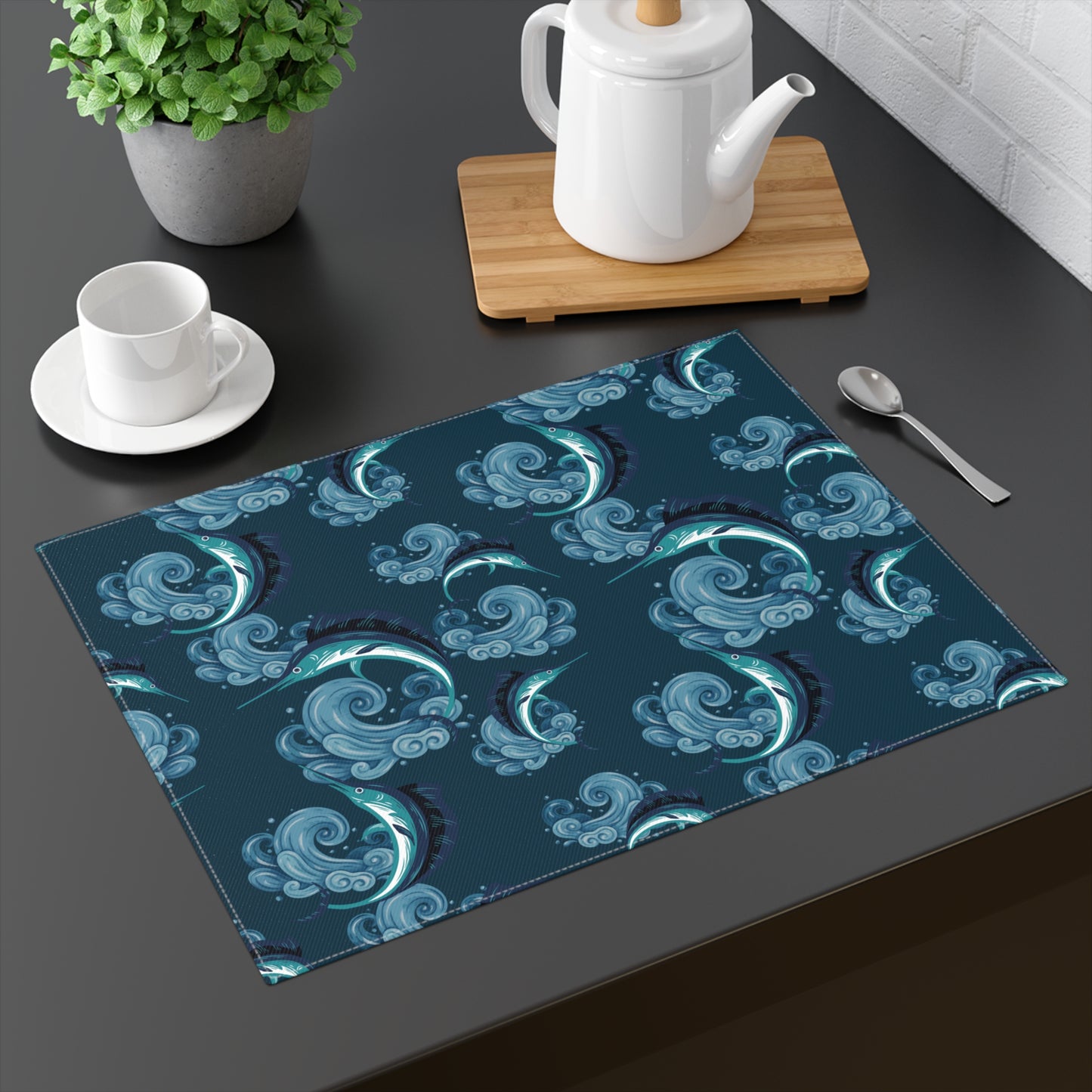 Placemat - Jumping Marlin