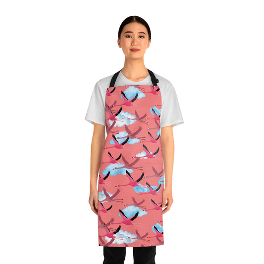 Flying Flamingo Apron