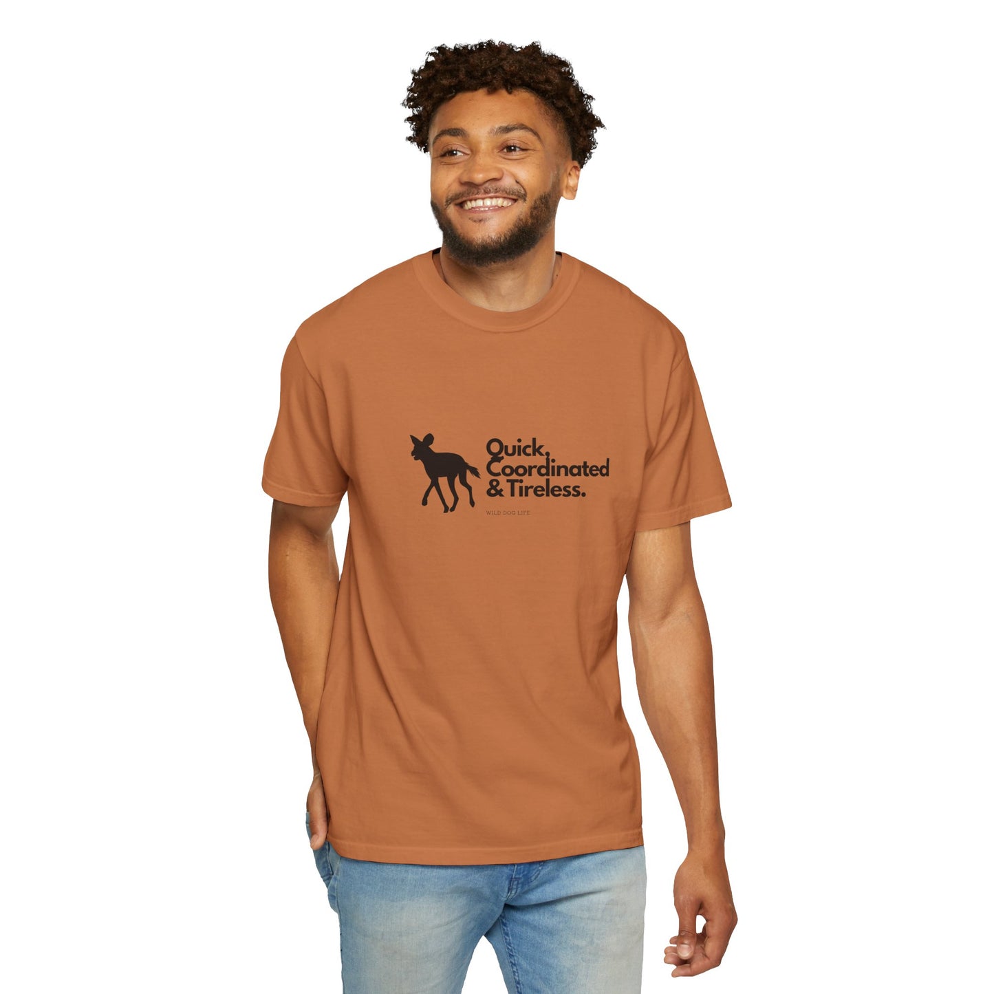 Wild Dog Trait T-Shirt | Unisex Garment-Dyed Tee for Animal Lovers, Casual Wear, Gift Idea, Everyday Comfort, Statement Shirt