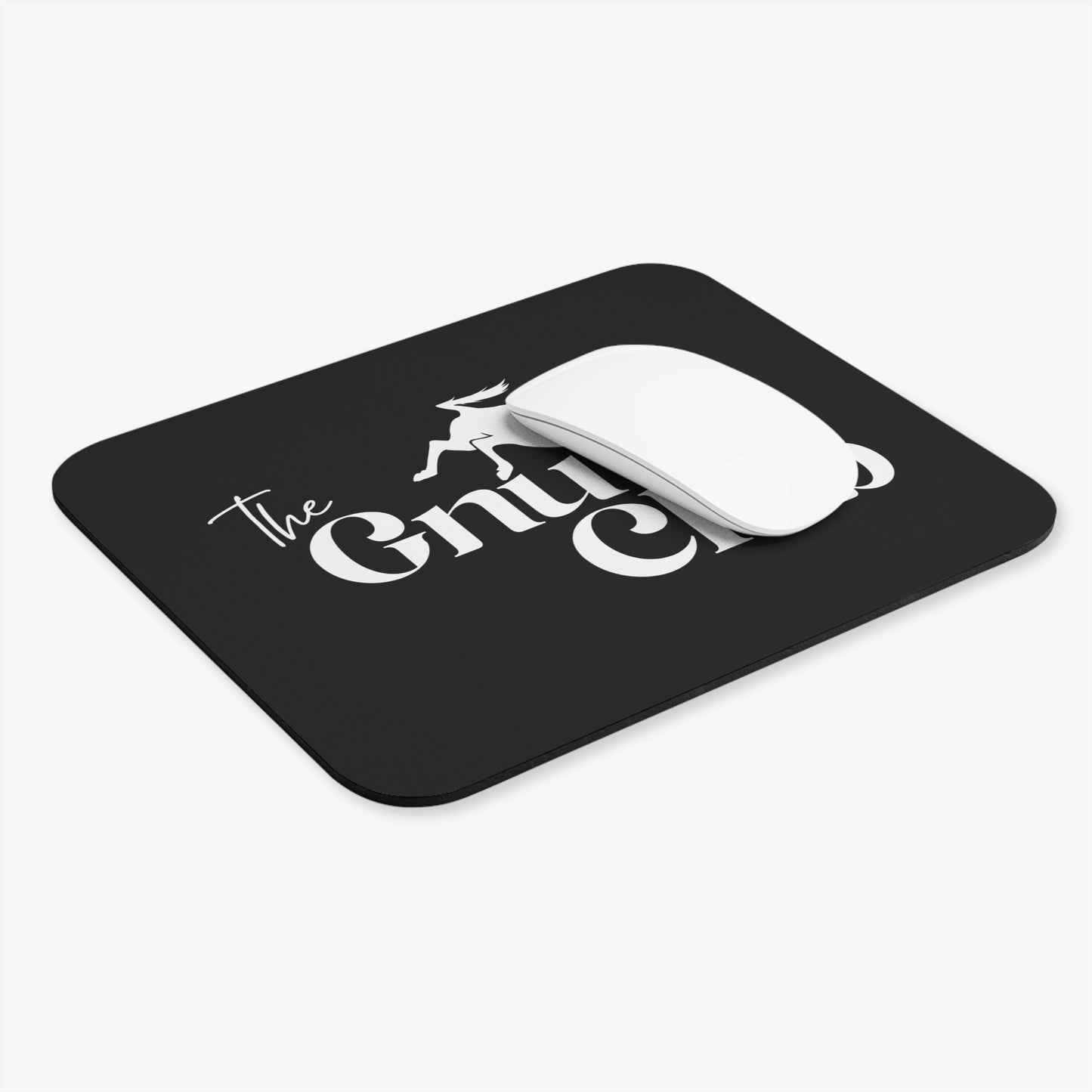 The Gnu Club Mouse Pad - Stylish Gaming Desk Accessory, Office Decor, Gift for Gamers, College Students, Animal Lovers